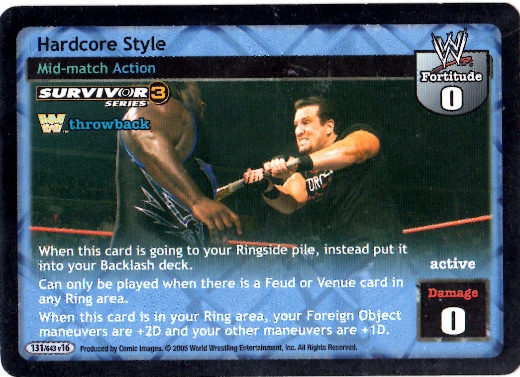 Hardcore Style THROWBACK